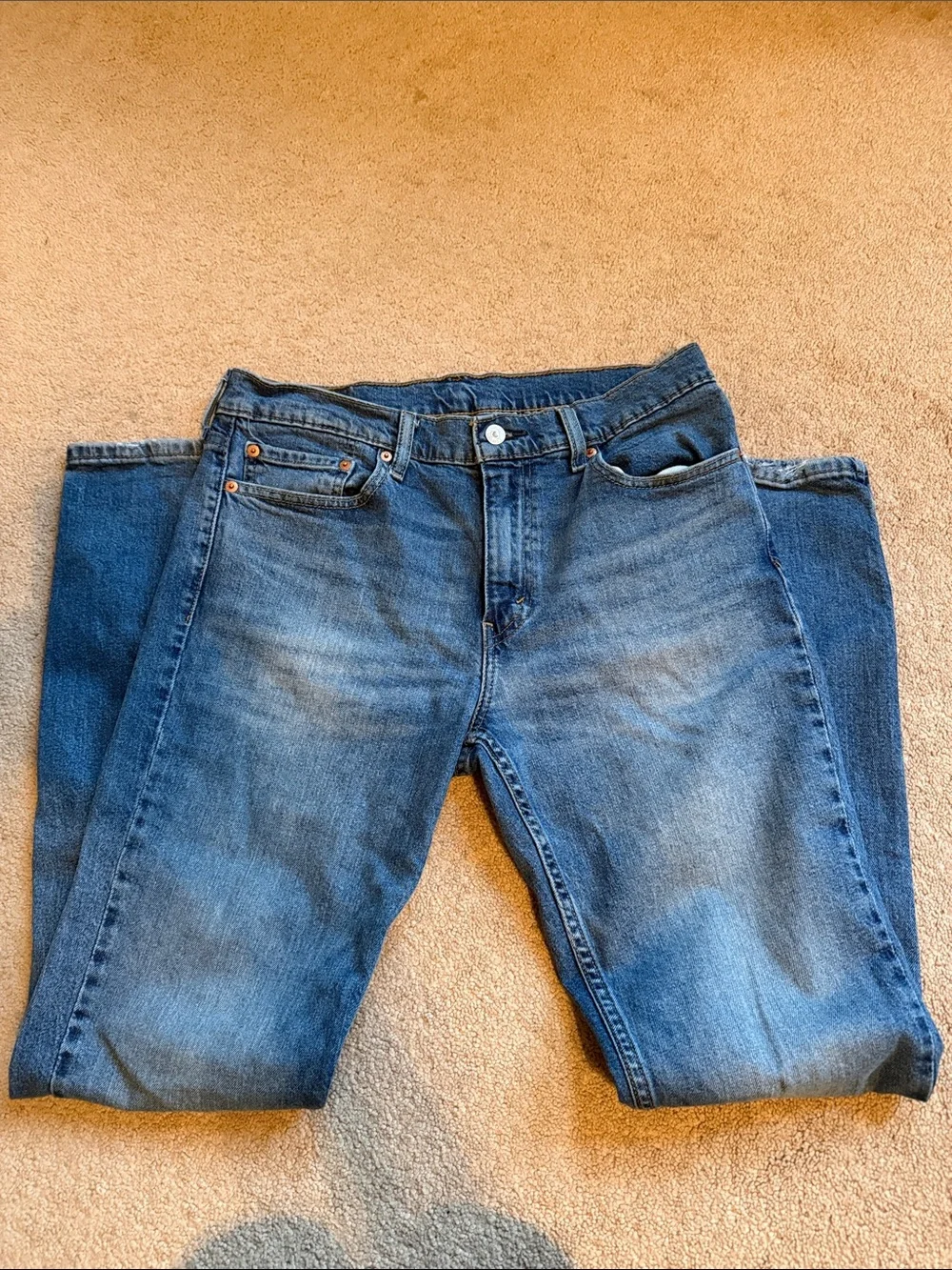 Levi's Slim Fit Blue Denim Jeans